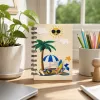 Donghu Paper Products A6 Seaside Vacation Pattern Coil Book details Picture